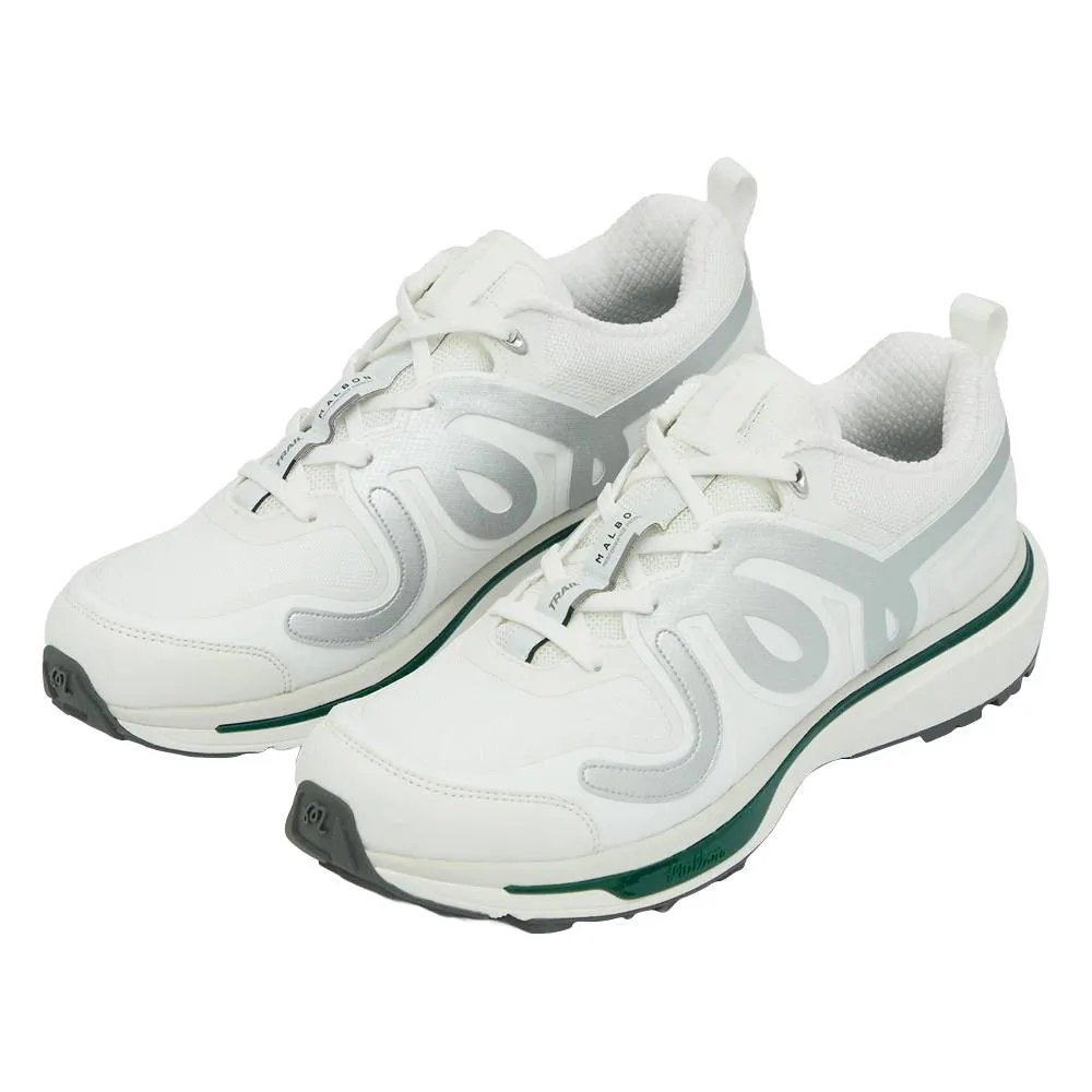 All-Day Wear Sneakers, Clean Product Photo Shoes, Walking Shoes Malbon Trail Spikeless Golf Shoes White - FW24 Men