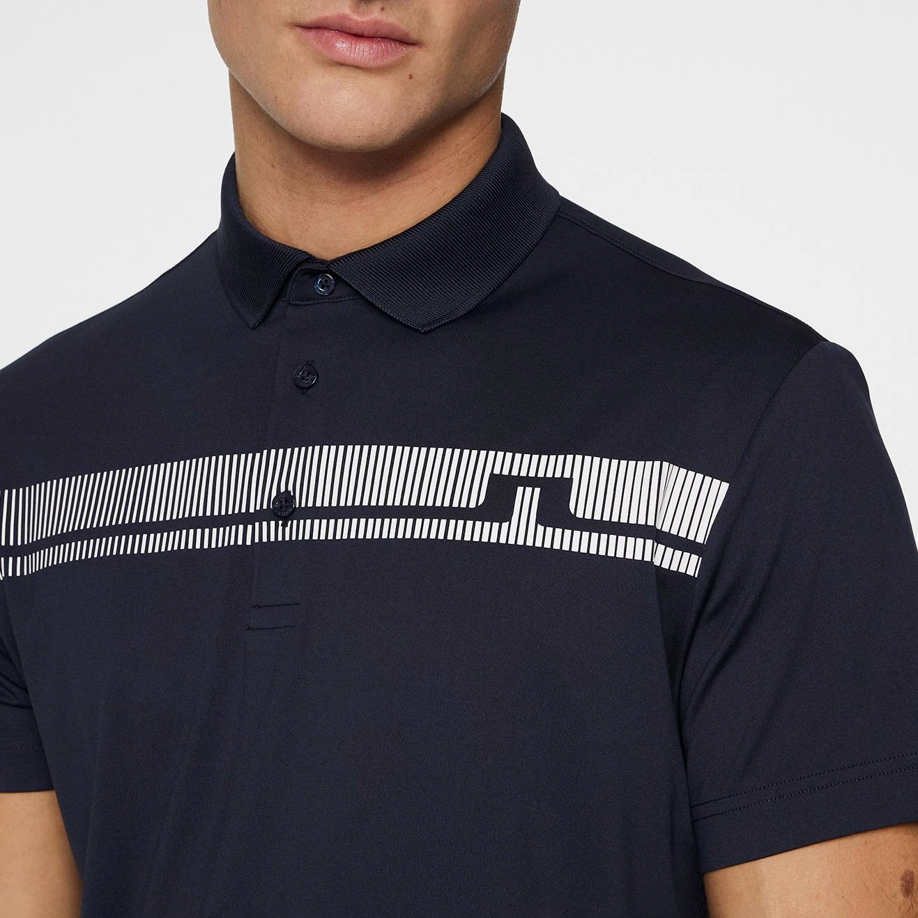 Klas Regular Fit Polo JL Navy J.Lindeberg Golfwear for Men