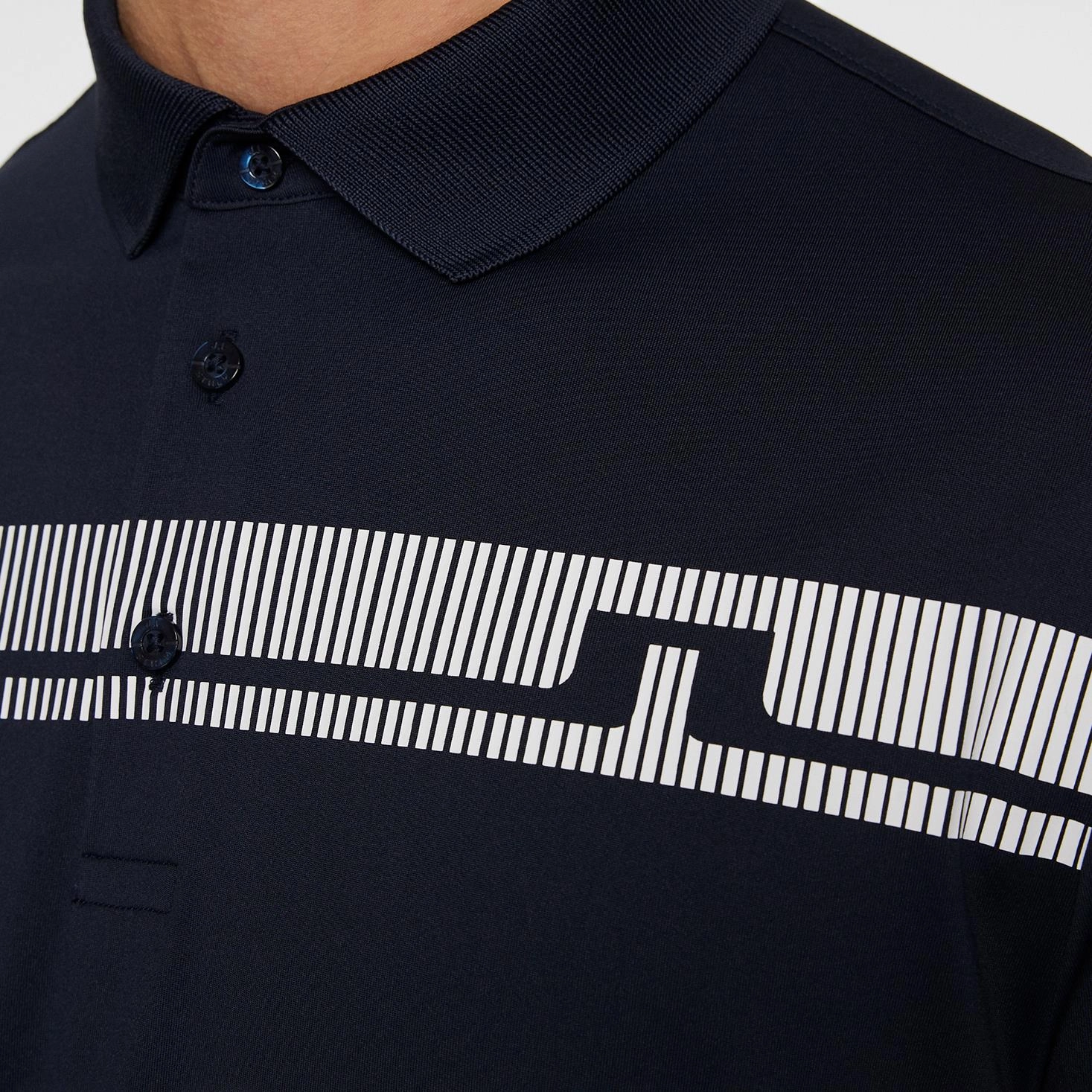 Klas Regular Fit Polo JL Navy J.Lindeberg Golfwear for Men
