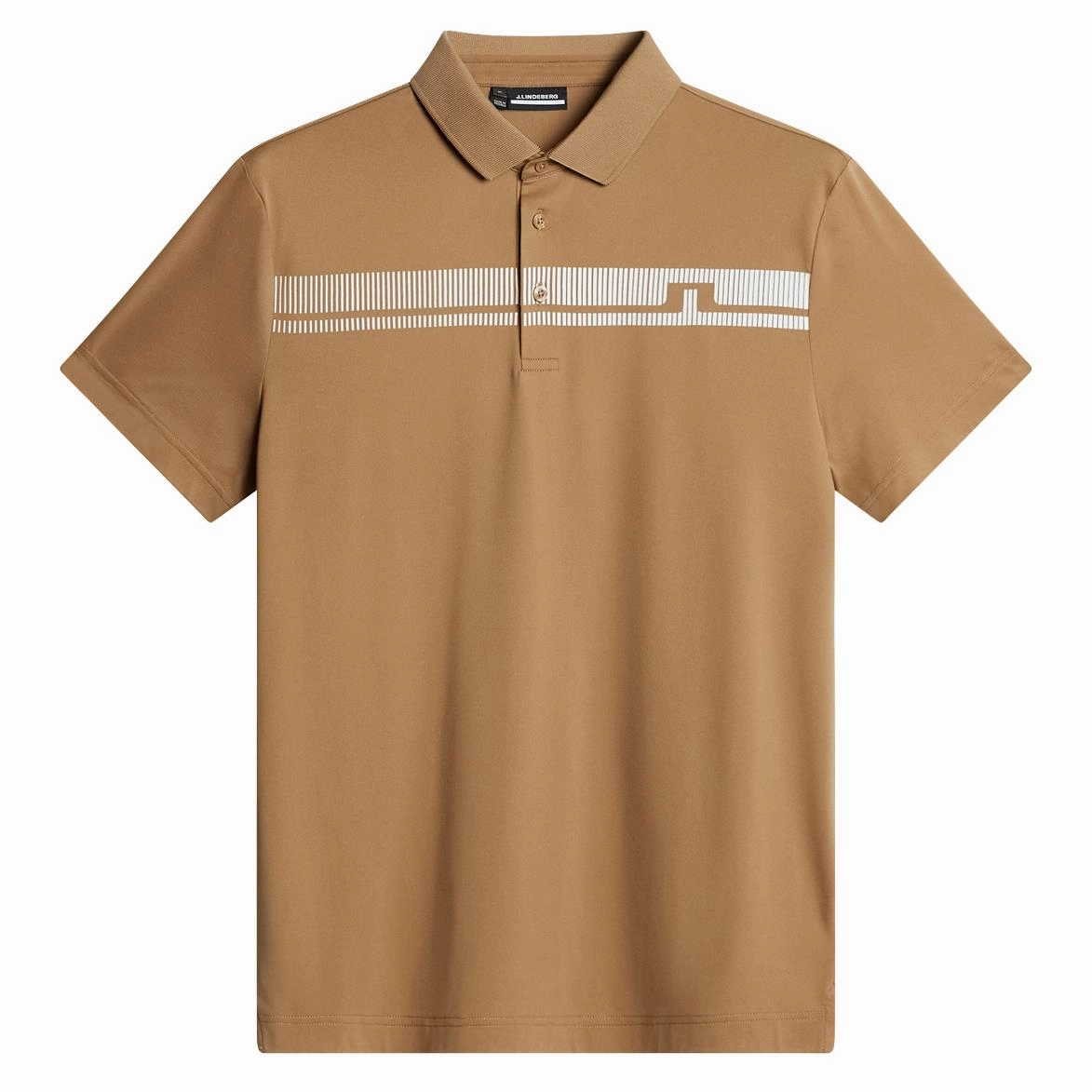 Klas Regular Fit Polo JL Tigers Eye J.Lindeberg Golfwear for Men