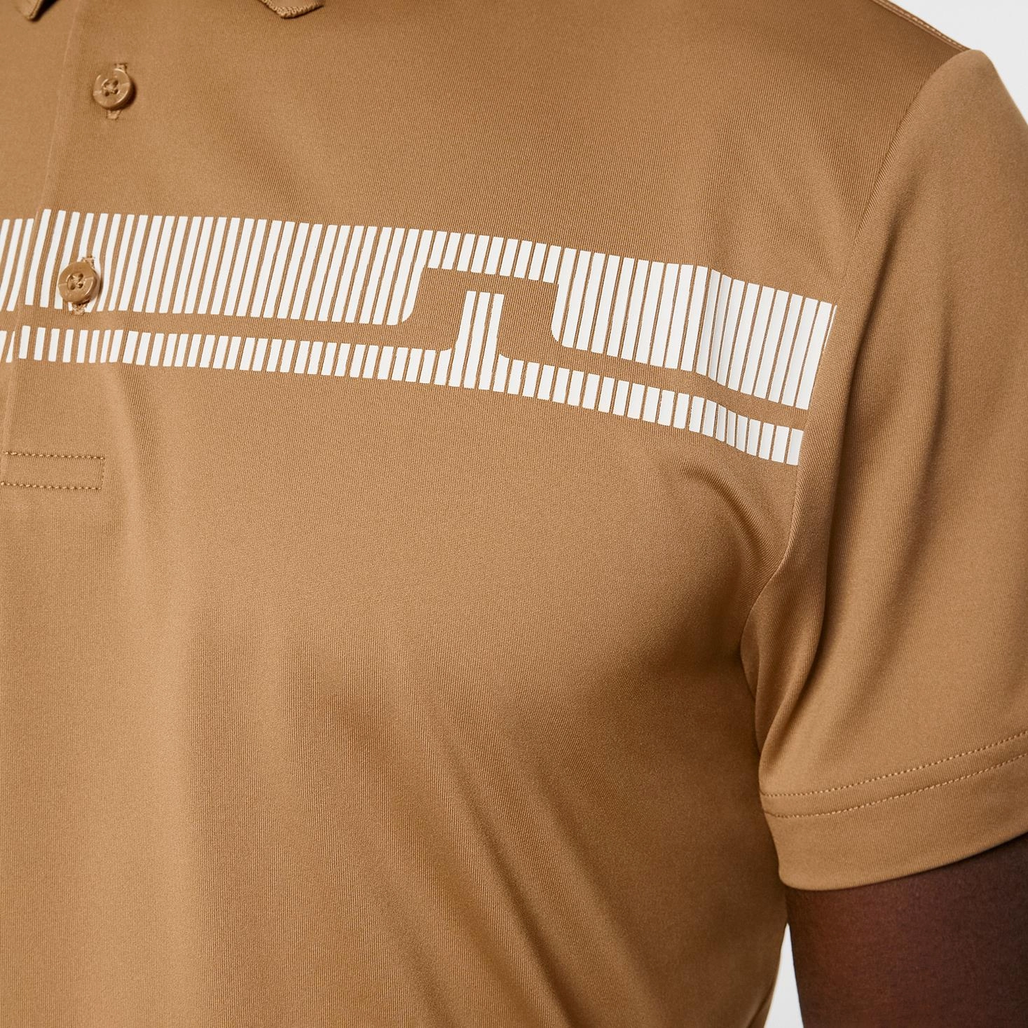 Klas Regular Fit Polo JL Tigers Eye J.Lindeberg Golfwear for Men