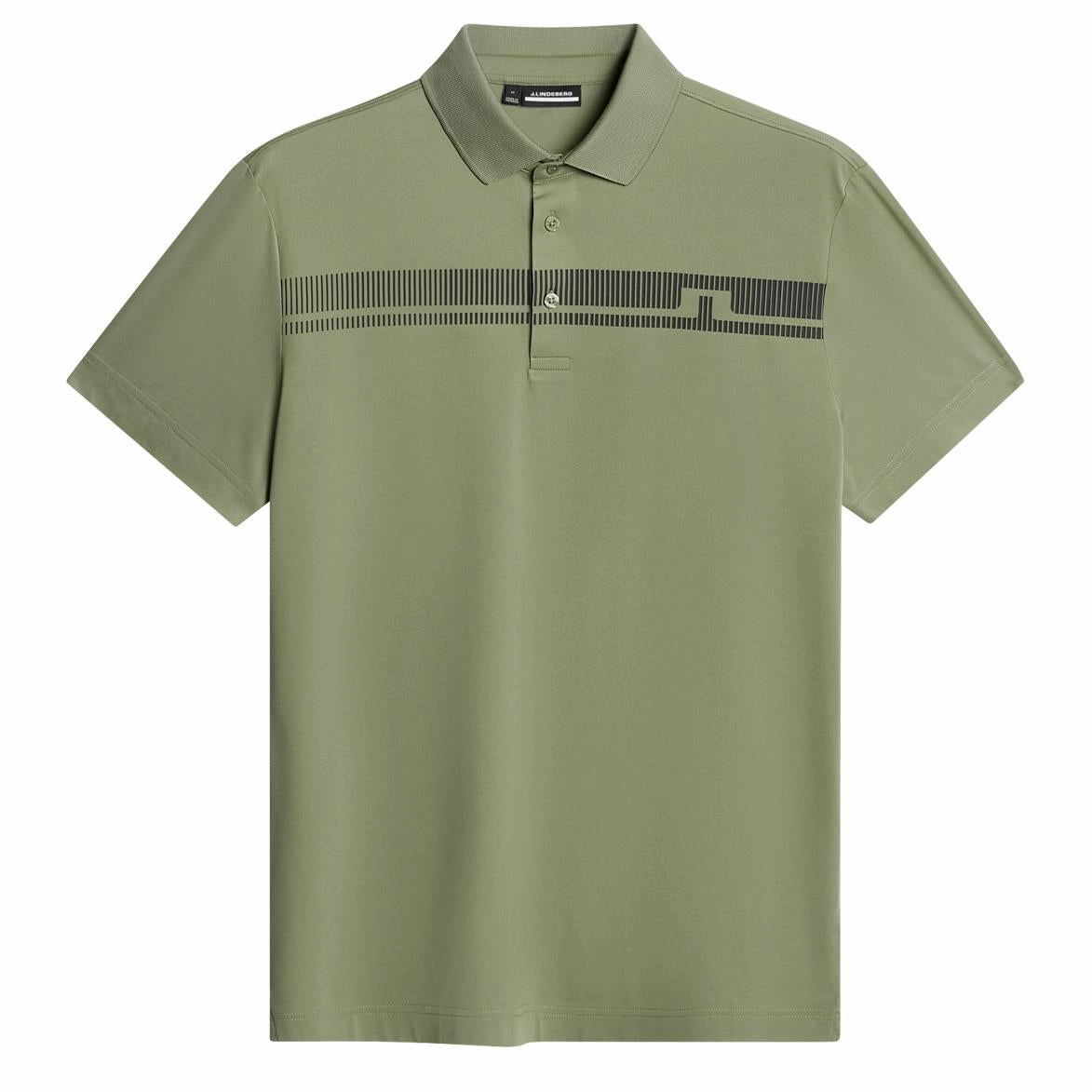 Klas Regular Fit Polo Oil Green J.Lindeberg Golfwear for Men