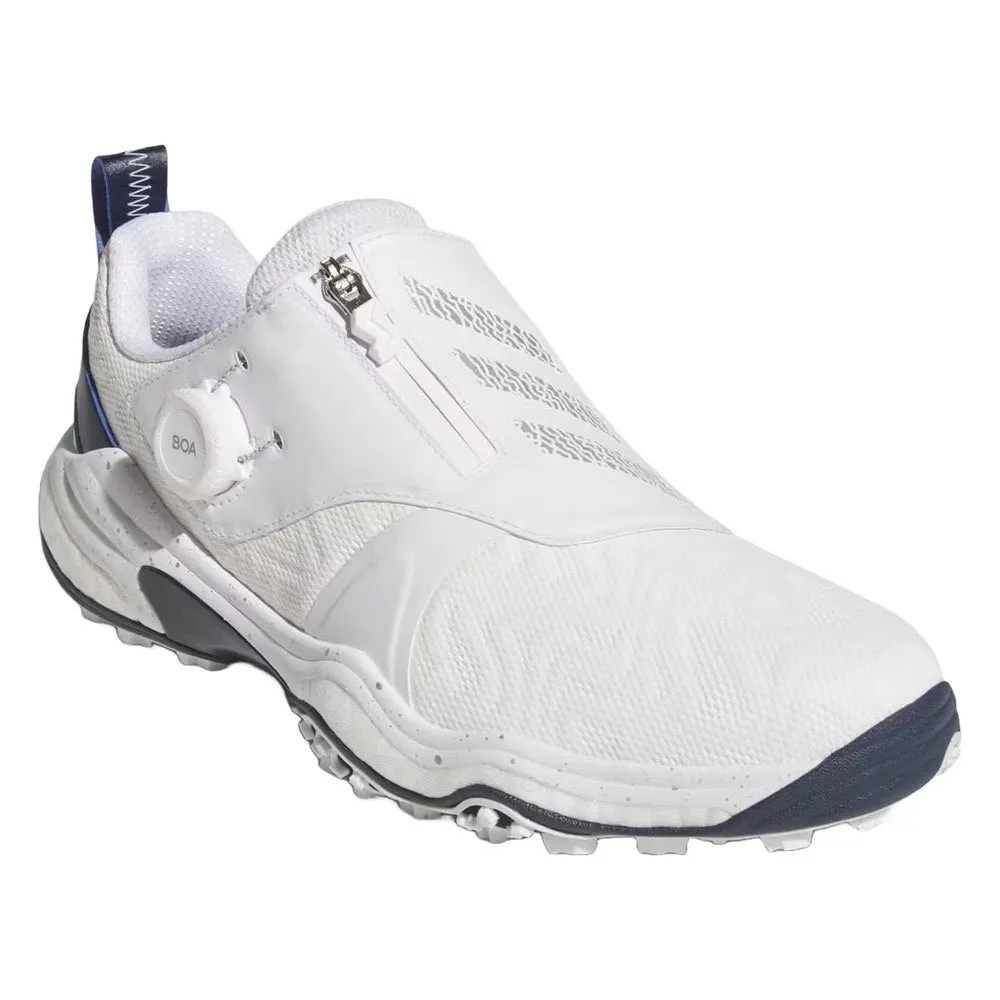 Slip-Resistant Shoes, Foam Midsole Shoes, Running Sneakers Adidas CodeChaos BOA 25 Spikeless Golf Shoes Cloud White/Silver Metallic/Collegiate Navy - 25 Men