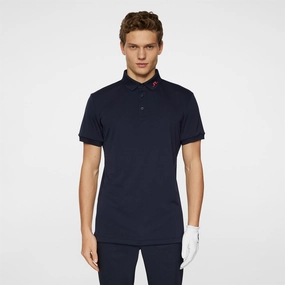 KV Print Regular Fit Polo Tour Geo Navy Premium J.Lindeberg menswear