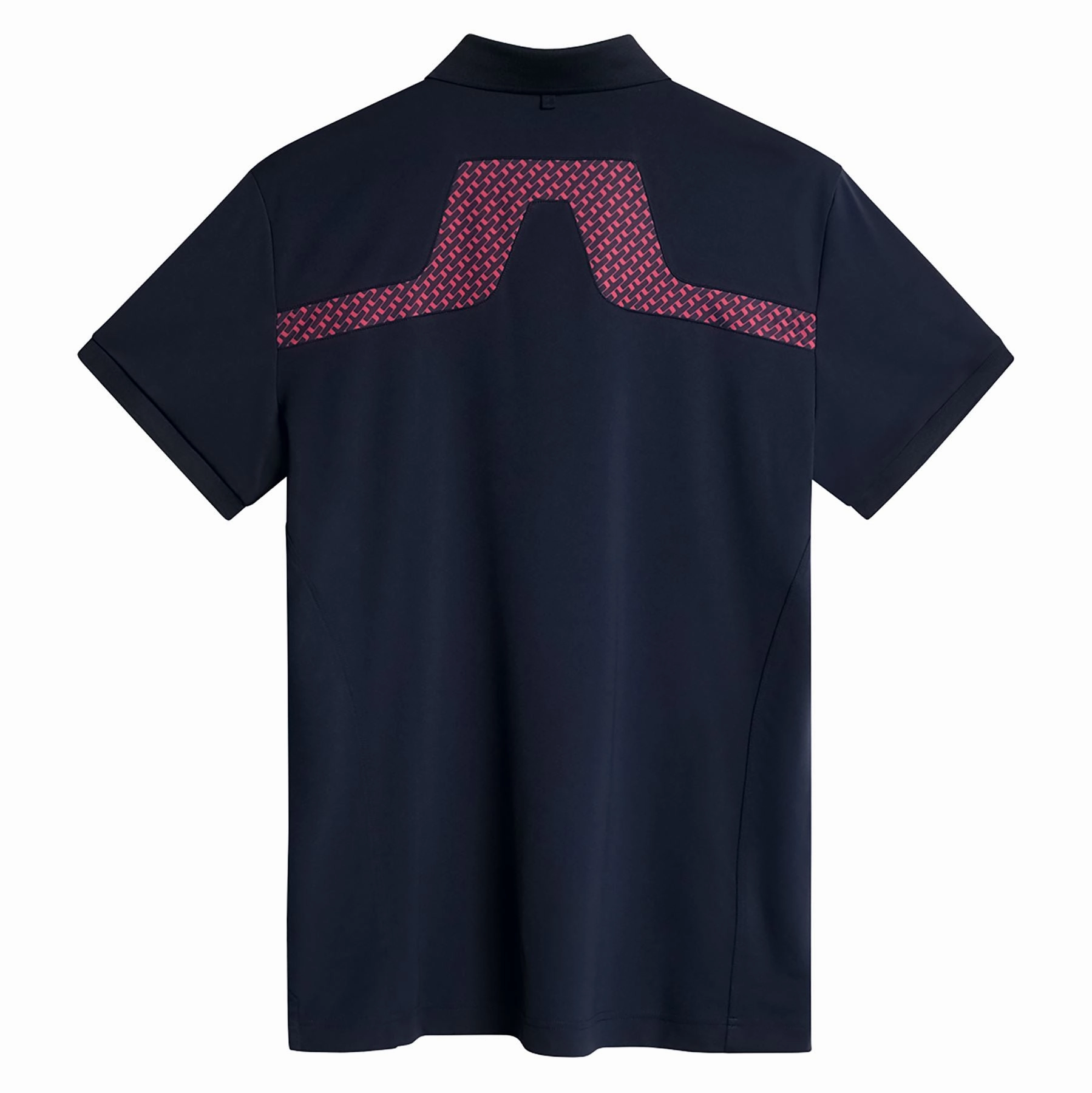 KV Print Regular Fit Polo Tour Geo Navy J.Lindeberg Golfwear for Men