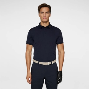 KV Print Regular Fit Polo Tour Tiger Brown Premium J.Lindeberg menswear