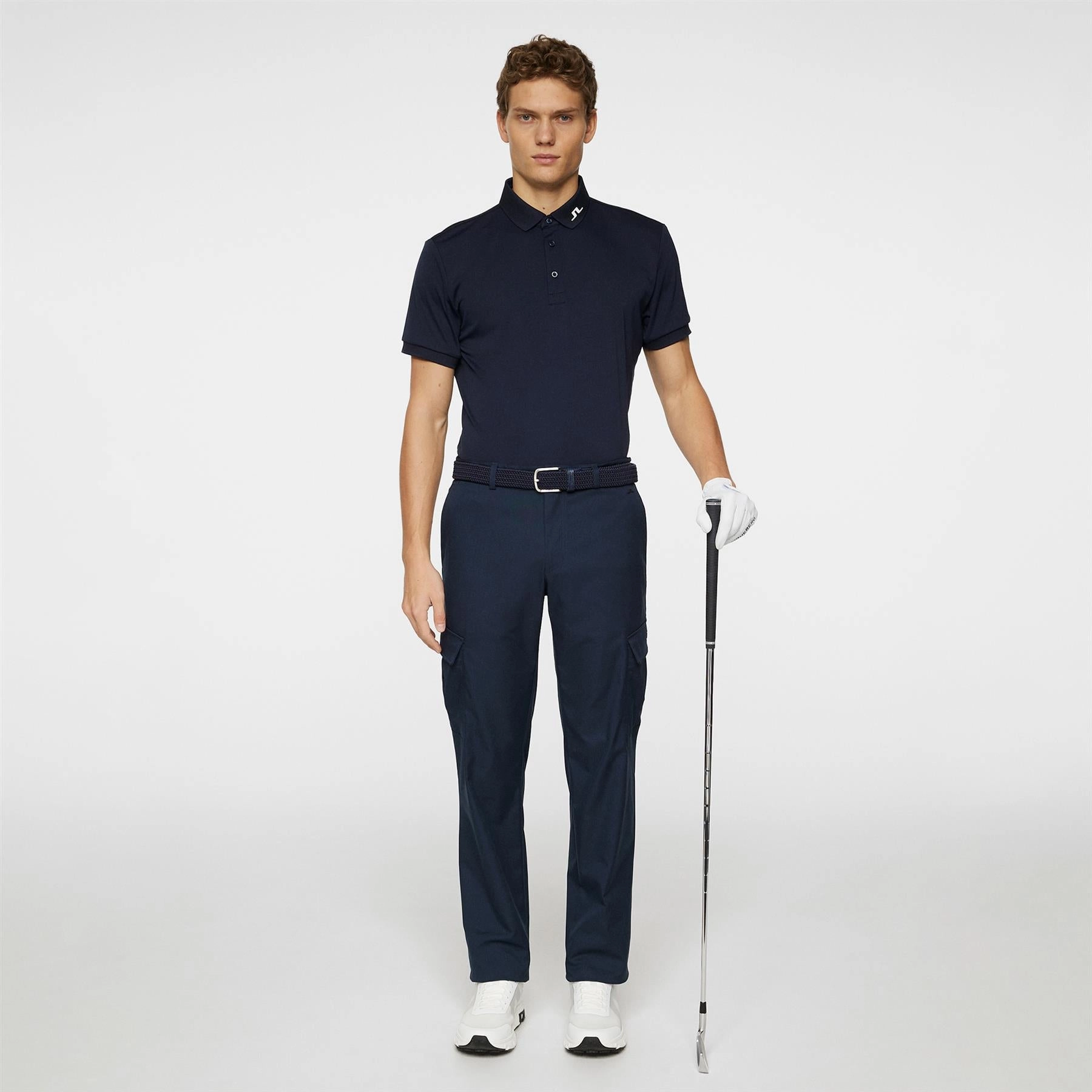 KV Regular Fit Polo JL Navy J.Lindeberg Golfwear for Men