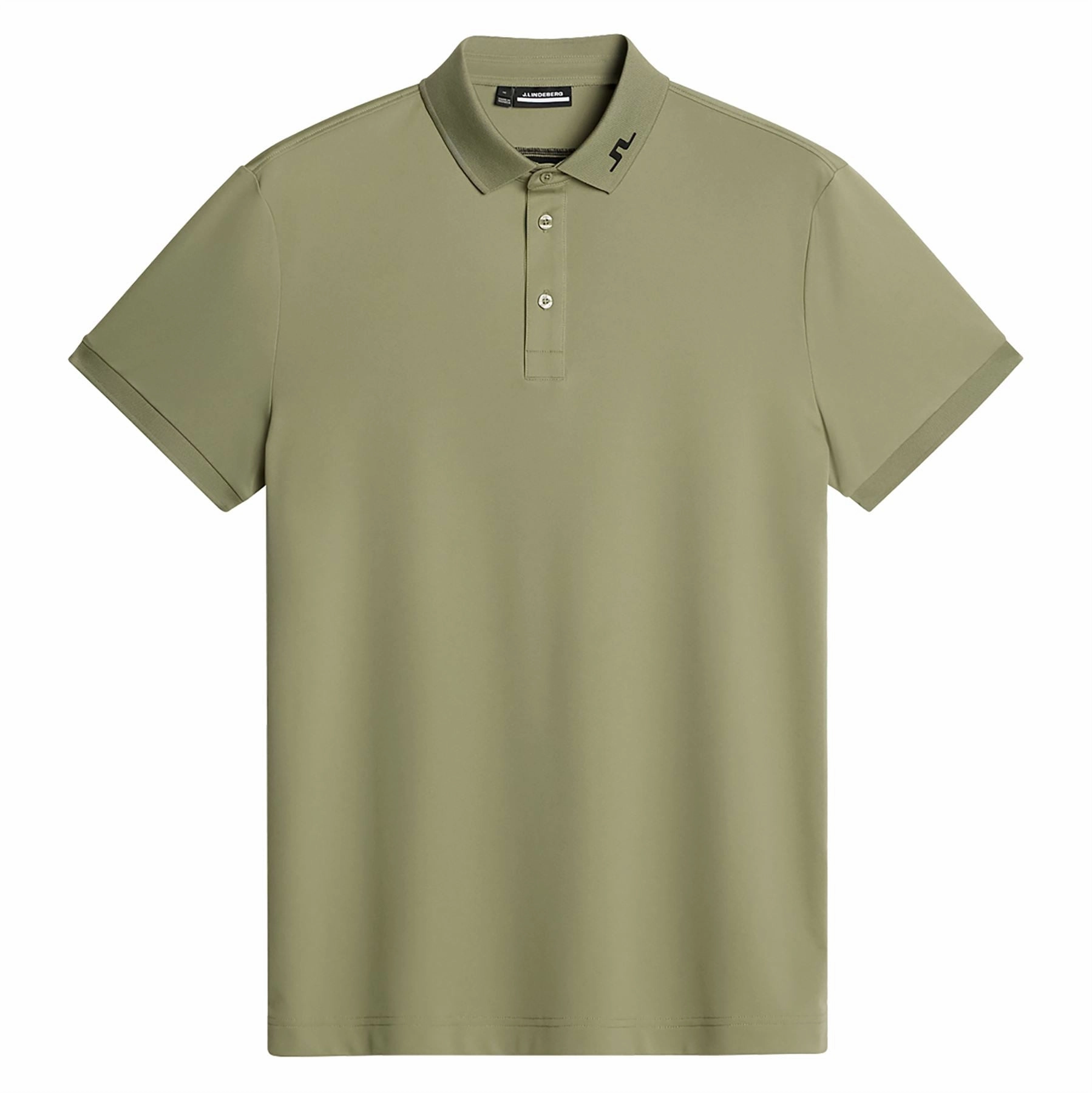 KV Regular Fit Polo Oil Green J.Lindeberg Golfwear for Men