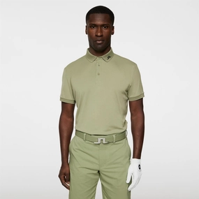 KV Regular Fit Polo Oil Green Premium J.Lindeberg menswear