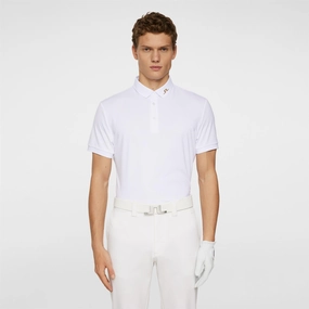 KV Regular Fit Polo White Premium J.Lindeberg menswear