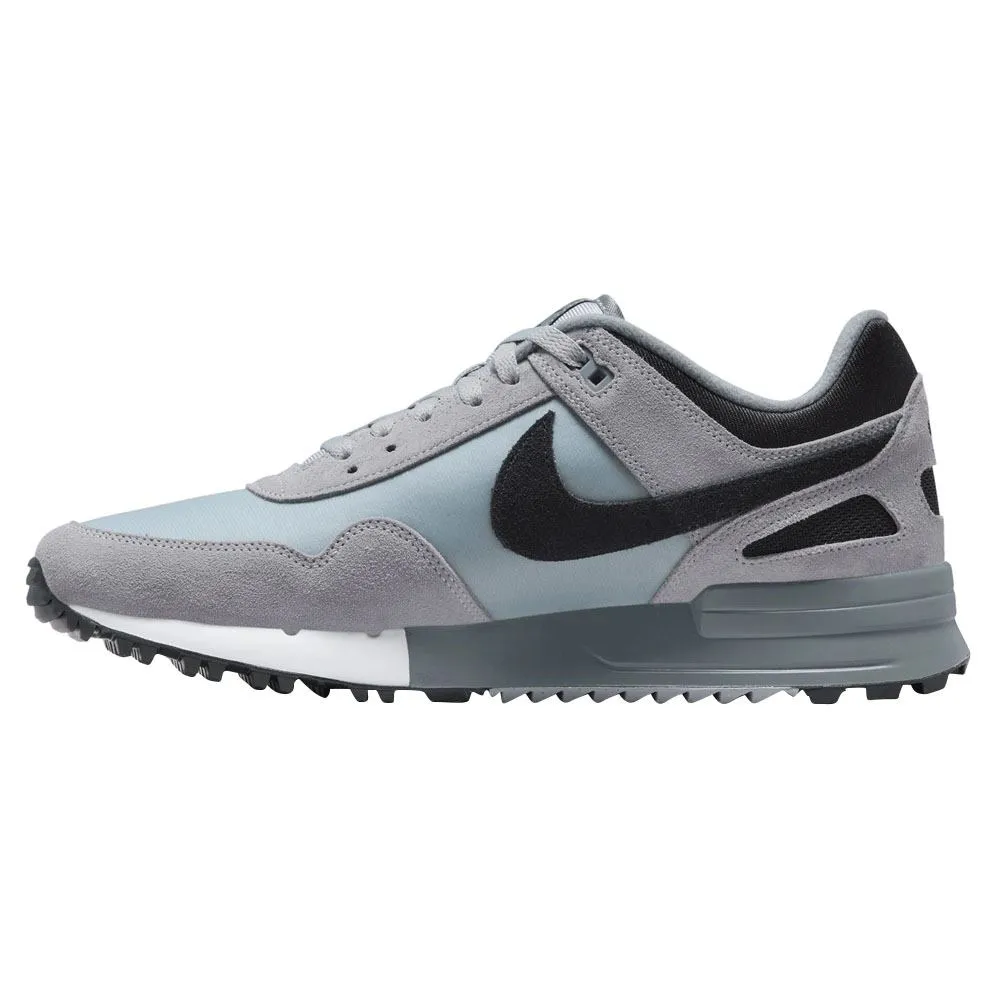 Nike Air Pegasus '89 Spikeless Golf Shoes Wolf Gray/Black/Cool Gray/White - FW24 Unisex Soft Insole Shoes, Retro-Inspired Sneakers, Modern Design Shoes