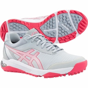 Lace-Free Casual Shoes New Women's Asics Gel-Course Ace Golf Shoes - Gray/Pink Size 7 MSP$165 Everyday Mesh Sneakers Minimal Sneakers, Neutral Tone Shoes