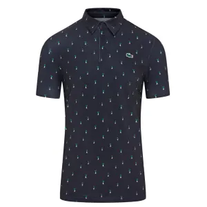 Lacoste All Over Printed Golf Polo Shirt DH5175