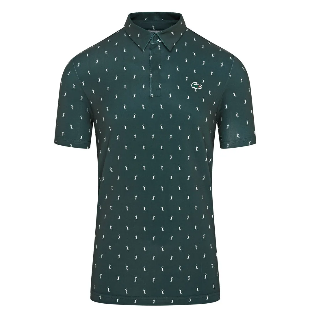 Lacoste All Over Printed Golf Polo Shirt DH5175