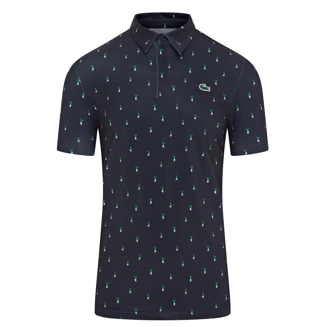 Lacoste All Over Printed Golf Polo Shirt DH5175
