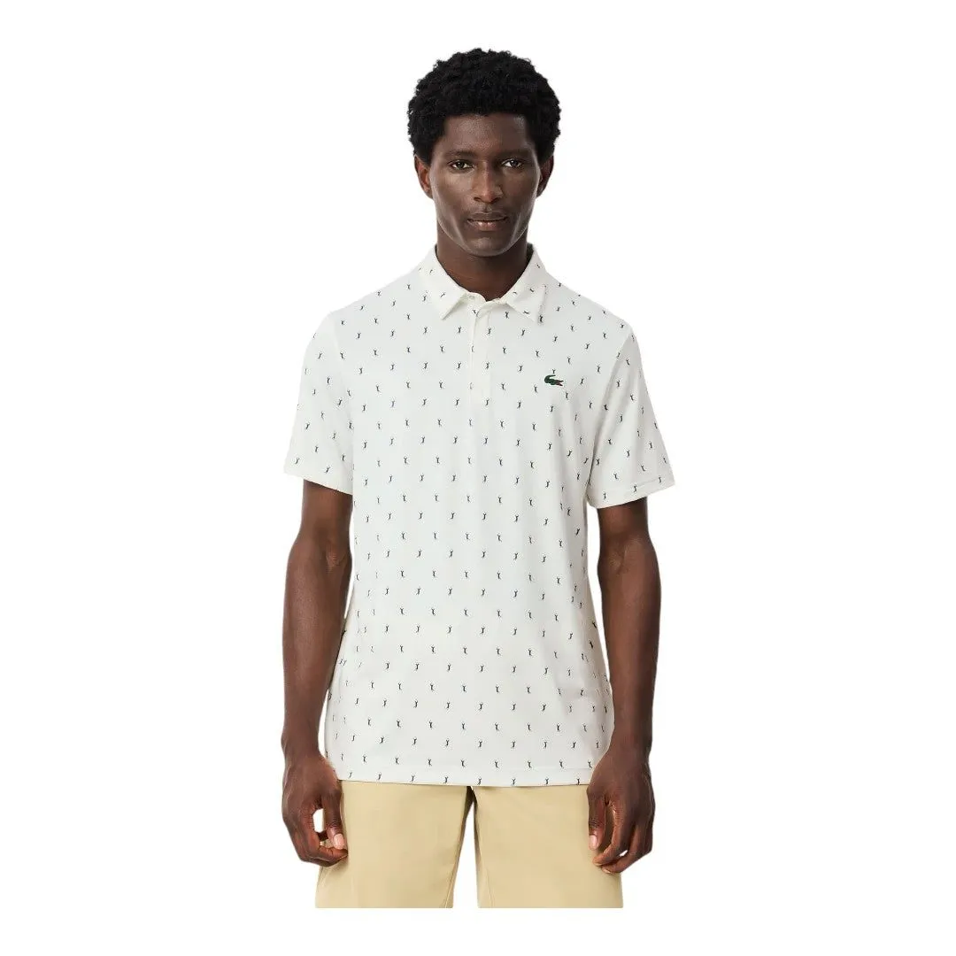 Lacoste All Over Printed Golf Polo Shirt DH5175