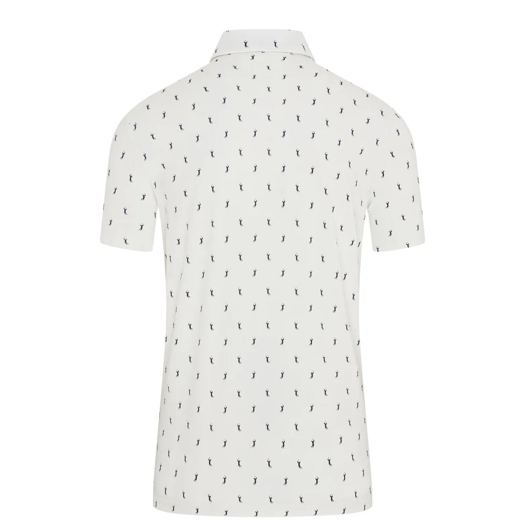 Lacoste All Over Printed Golf Polo Shirt DH5175