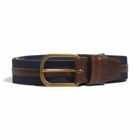 Leather Golf Belt Night Indigo Adidas sportswear for men