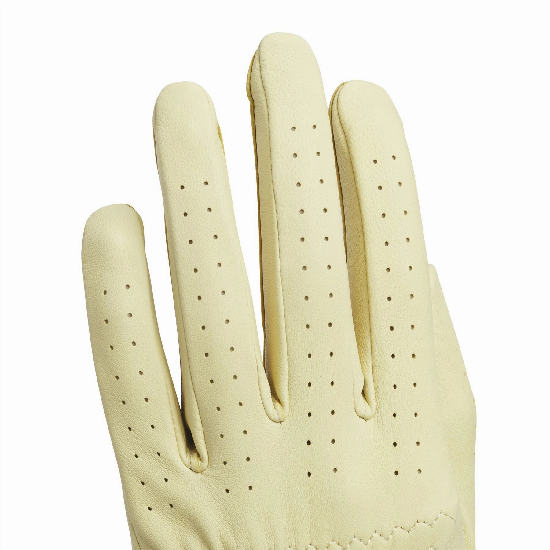 Left Hand Leather Golf Glove Yellow Adidas Men's Apparel