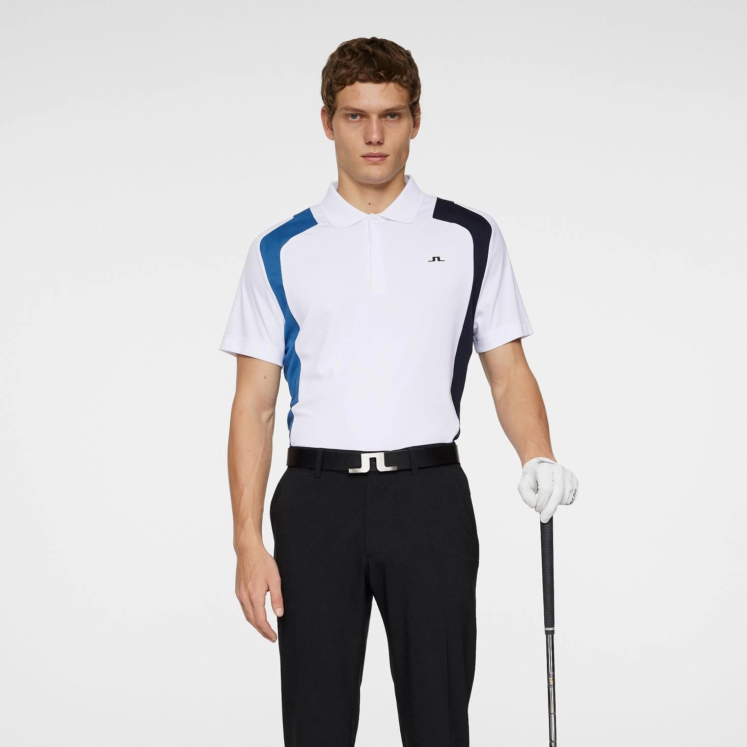 Legacy Polo White J.Lindeberg Golfwear for Men
