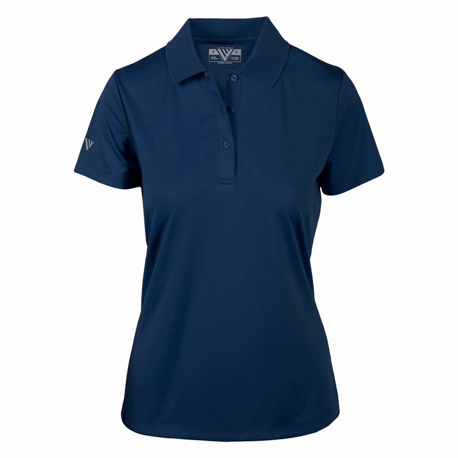 Levelwear Ladies Lotus Golf Polo Levelwear Golf Apparel for Men