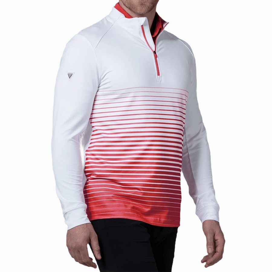 Levelwear Men's Beam Long Sleeve Golf Pullover Levelwear Golf Apparel for Men