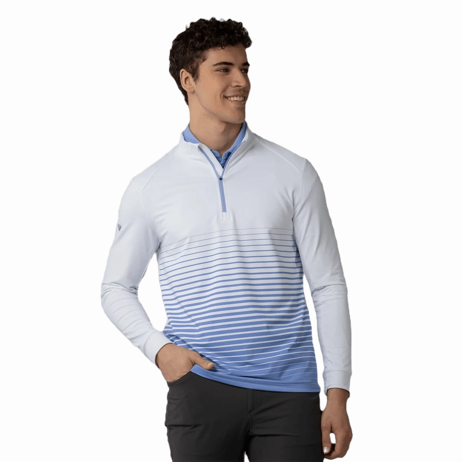 Levelwear Men's Beam Long Sleeve Golf Pullover Levelwear Golf Apparel for Men