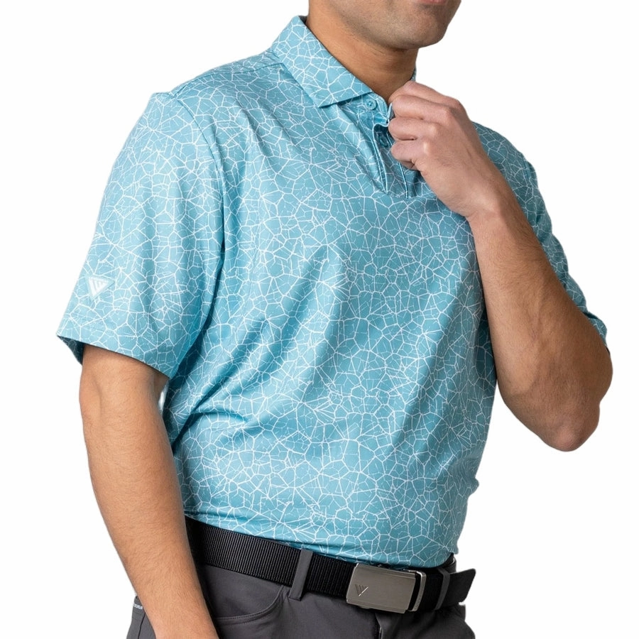 Levelwear Shatter Golf Polo Levelwear Golf Apparel for Men
