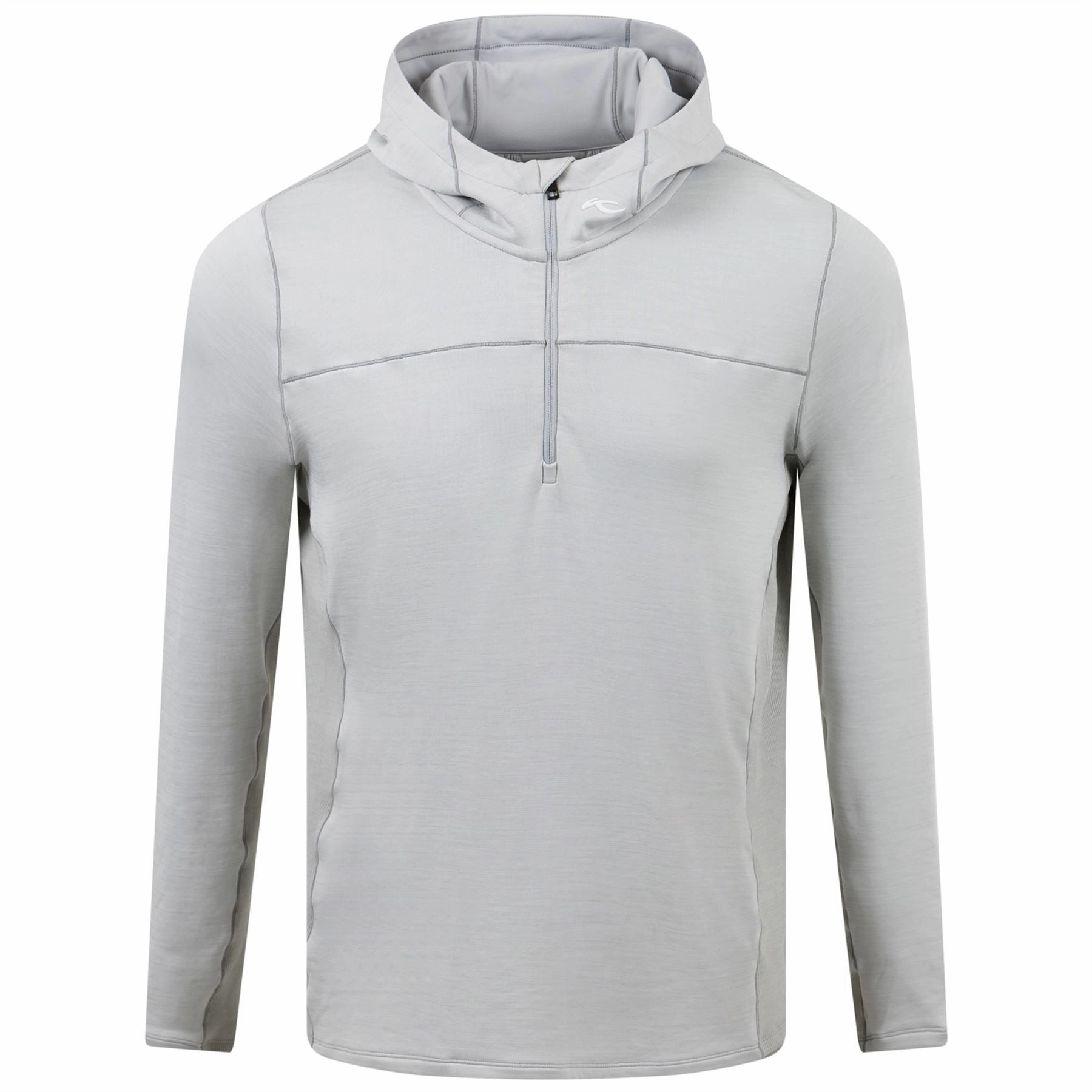 Liam Hooded Half Zip Mid Layer Alloy Kjus men's performance outerwear