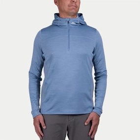 Liam Hooded Half Zip Mid Layer Neptune Kjus men's performance outerwear