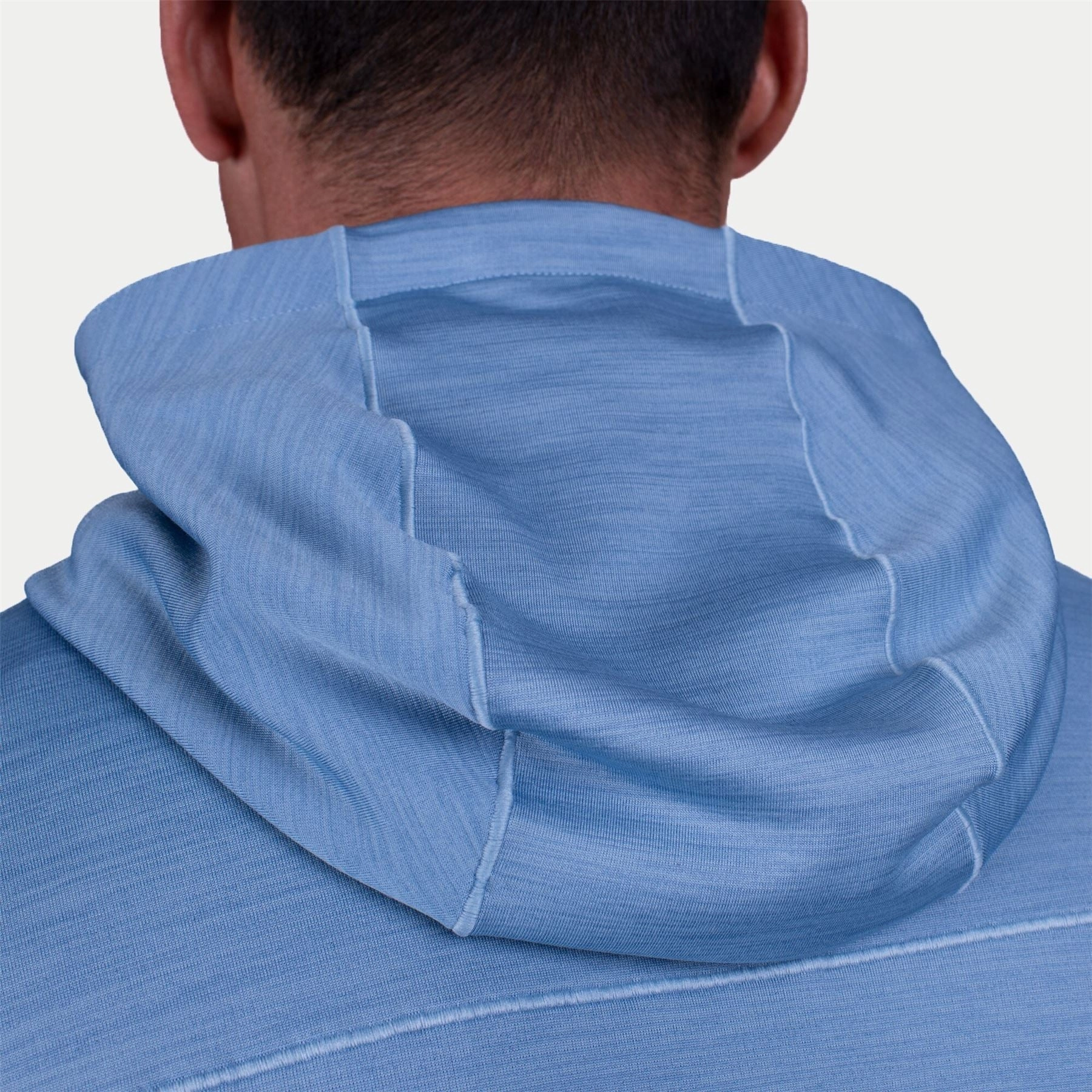 Liam Hooded Half Zip Mid Layer Neptune KJUS Men's Performance Clothing