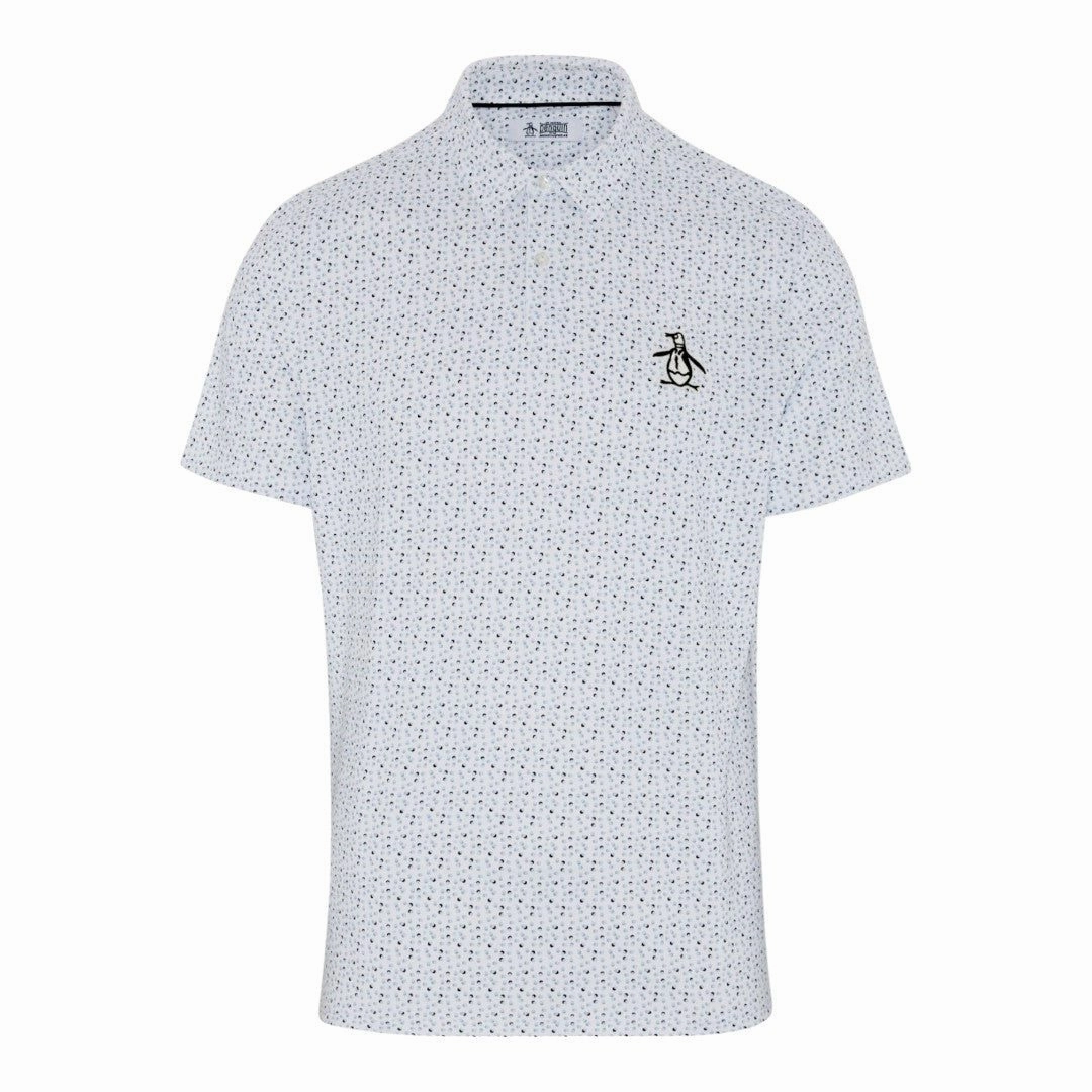 Light Shell Jacket Original Penguin All Over Ball Print Golf Polo Shirt OGKSE021 Active Fleece Top monochrome clothing style, stretchable sport shorts