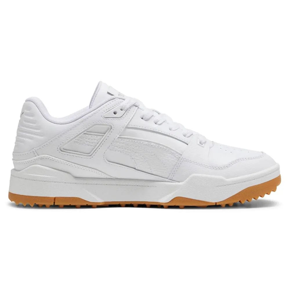 Classic Low Tops Lightweight Running Shoes PUMA Slipstream G Spikeless Golf Shoes White - 24 Men Daywear Casual Shoes Minimal Sneakers