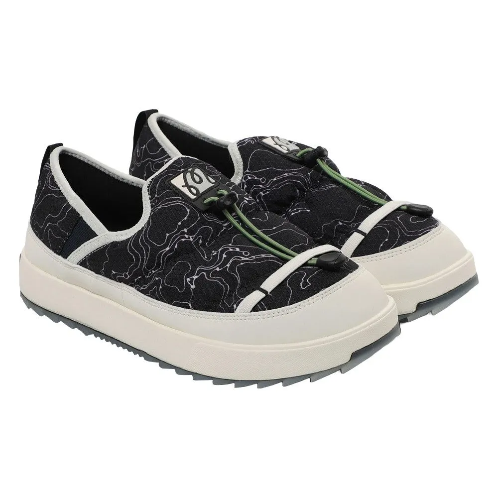Malbon Winter Vacay Spikeless Golf Shoes Black - FW25 Men Breathable Uppers, Futuristic Design Footwear, Clean Product Photo Shoes