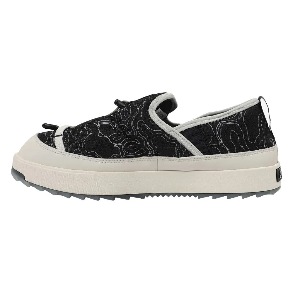 Anti-Slip Shoes Malbon Winter Vacay Spikeless Golf Shoes Black - FW25 Men Summer Slip-Ons