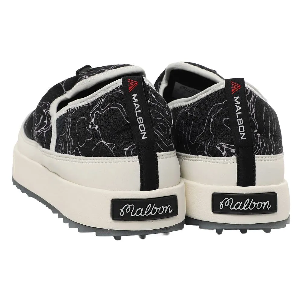 Trendy Shoes, Outdoor Trainers Malbon Winter Vacay Spikeless Golf Shoes Black - FW25 Men