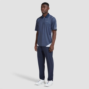Lightweight Course Trousers Navy Manors mens classic apparel