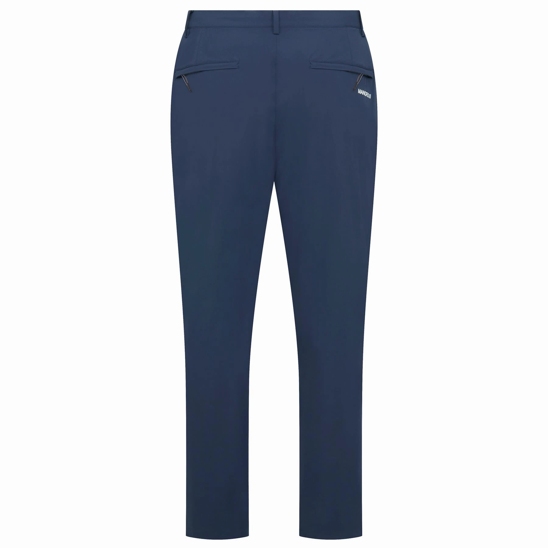 Lightweight Course Trousers Navy Manors Men's Classic Apparel