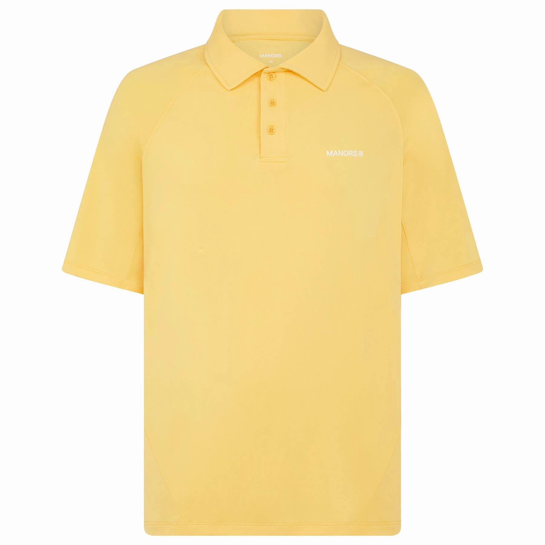 Lightweight Polo Yellow Manors Men's Classic Apparel