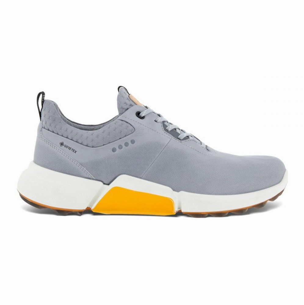 Lightweight Running Shoes Ecco Biom Hybrid 4 Golf Shoes 108204 High Top Sneakers Profile View Of Shoes