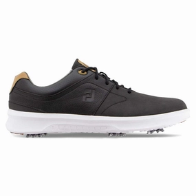 Lightweight Trail Shoes FootJoy Contour Series Golf Shoes Previous Season Style Black - 20 Men Urban Walk Shoes Comfort Wear Shoes
