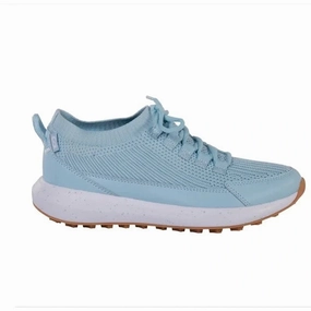 Close-Up Of Sneakers Lightweight Trail Shoes New Stroll Baby Blue Golf Shoes Size 9. MSP$100 Grip Power Minimalist Athletic Shoes