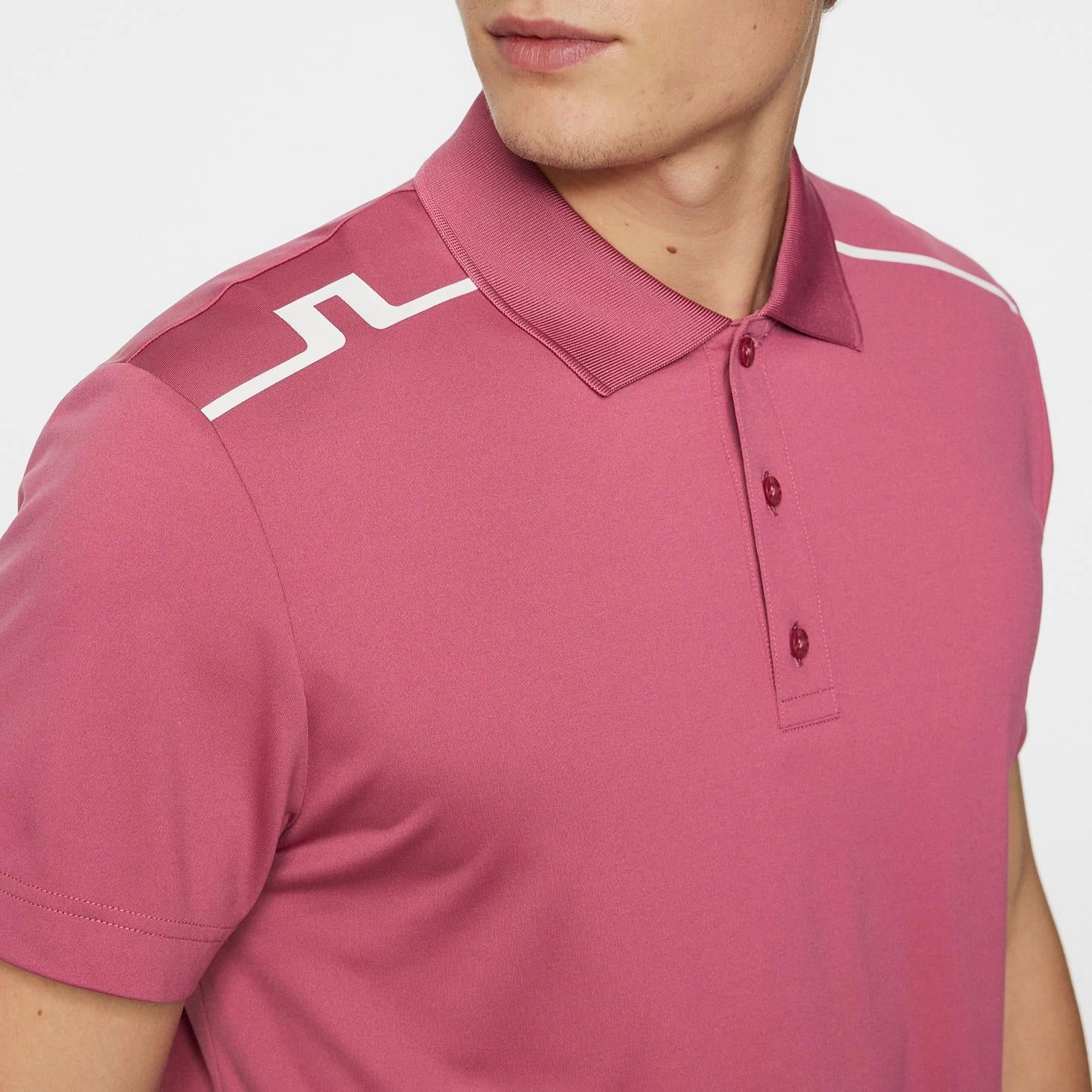 Lionel Polo Rose Wine J.Lindeberg Golfwear for Men