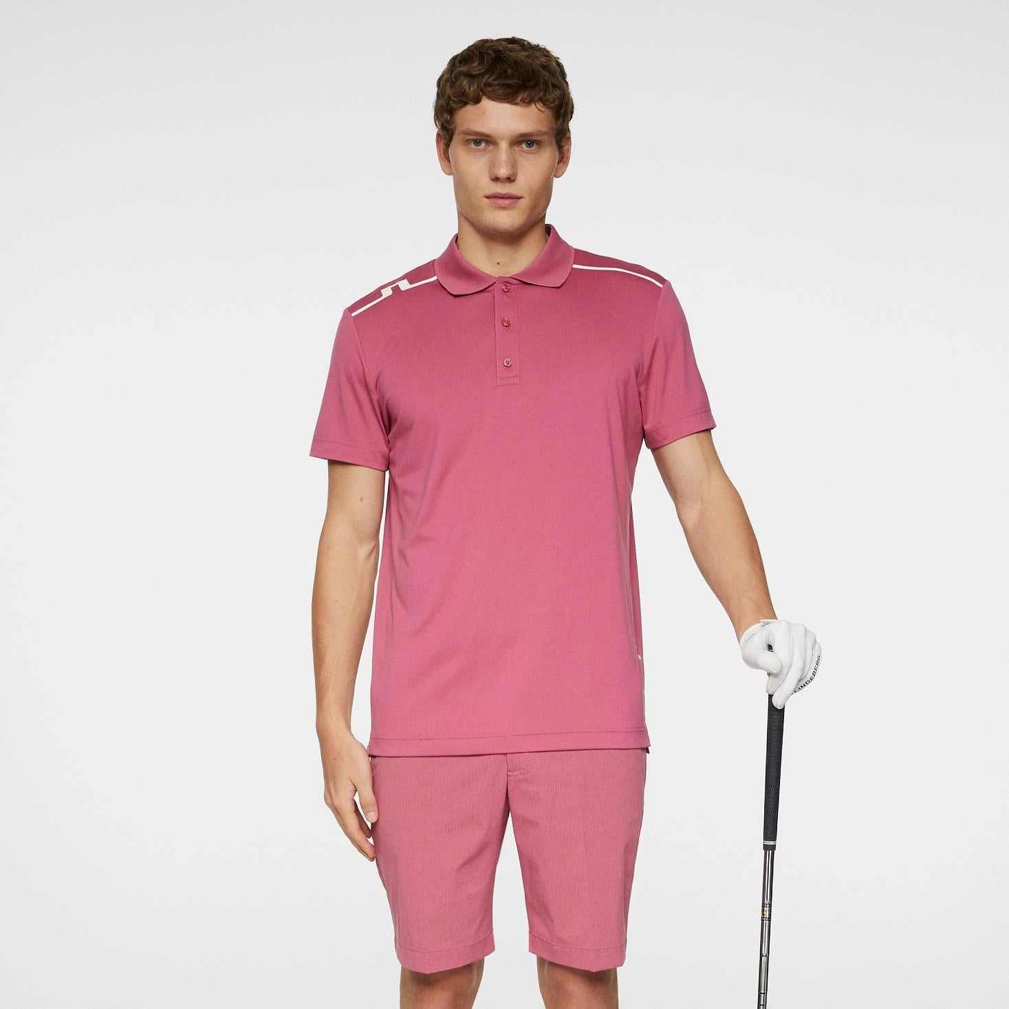 Lionel Polo Rose Wine J.Lindeberg Golfwear for Men