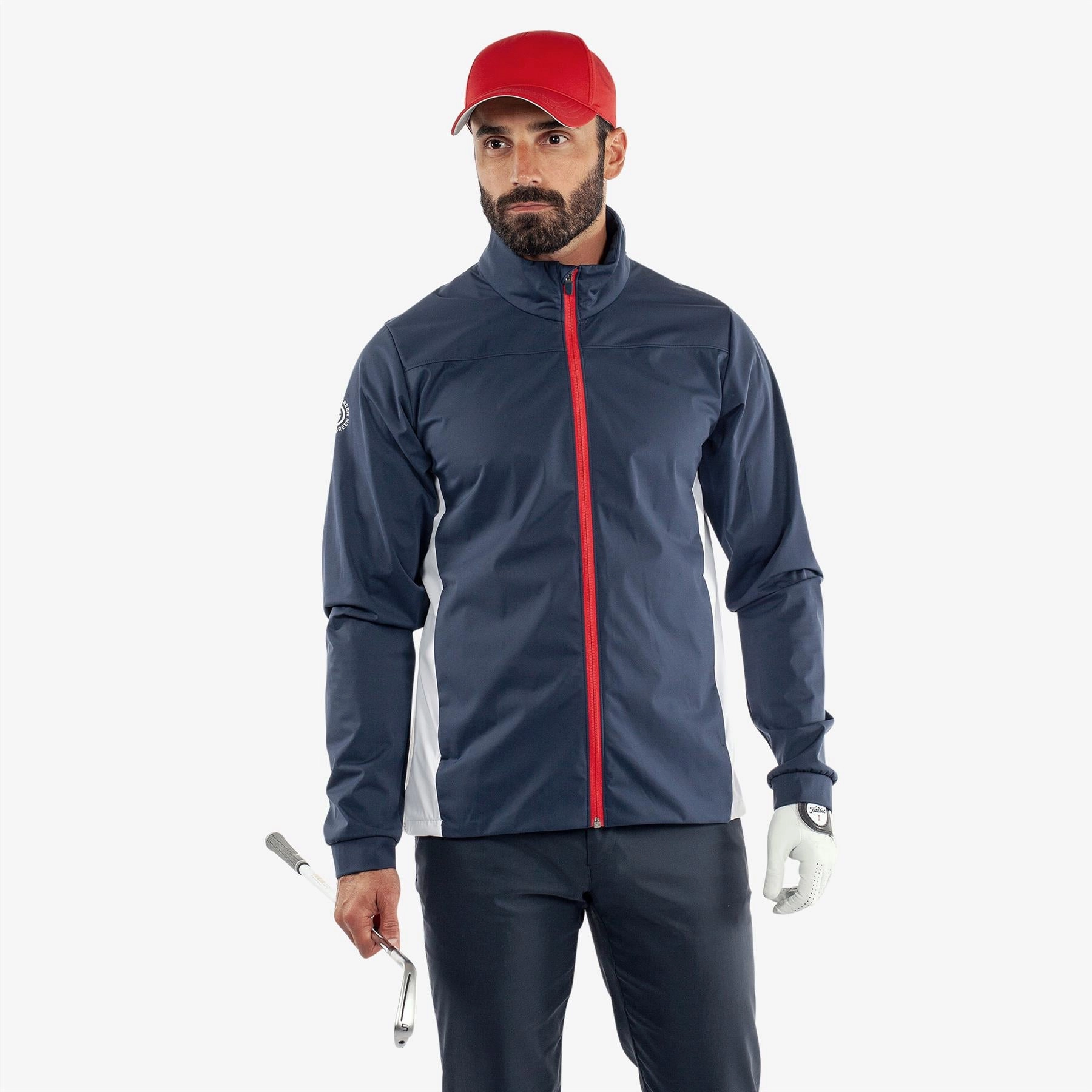Lloyd INTERFACE-1 Jacket Navy/Red/White Galvin Green Men's Apparel