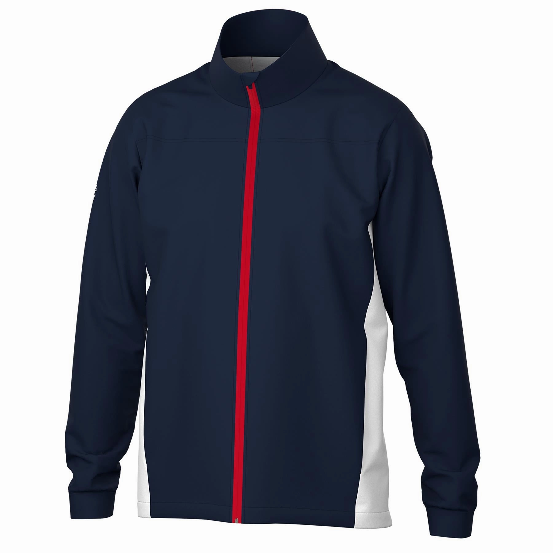 Lloyd INTERFACE-1 Jacket Navy/Red/White Galvin Green men's golf outerwear