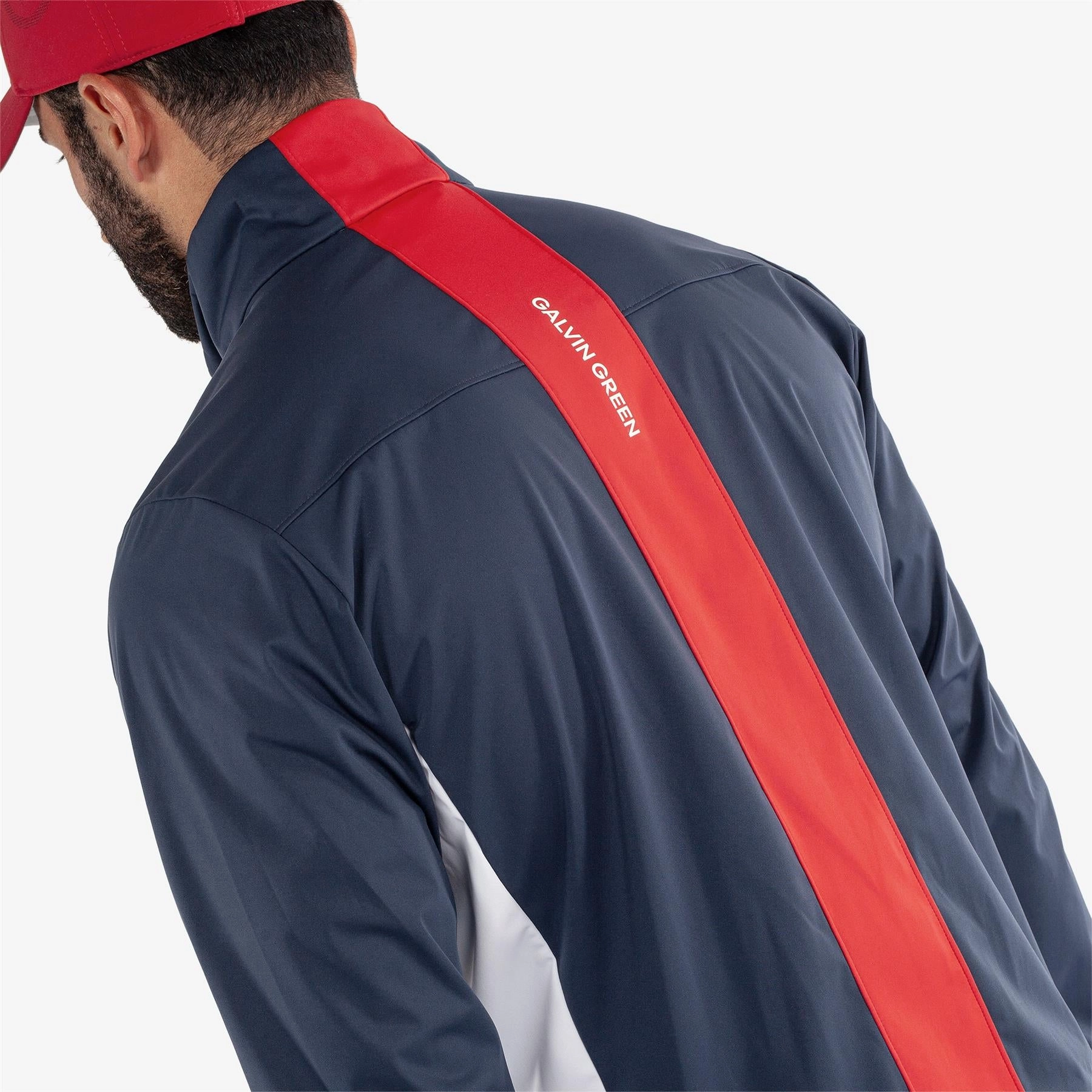 Lloyd INTERFACE-1 Jacket Navy/Red/White Galvin Green Men's Apparel
