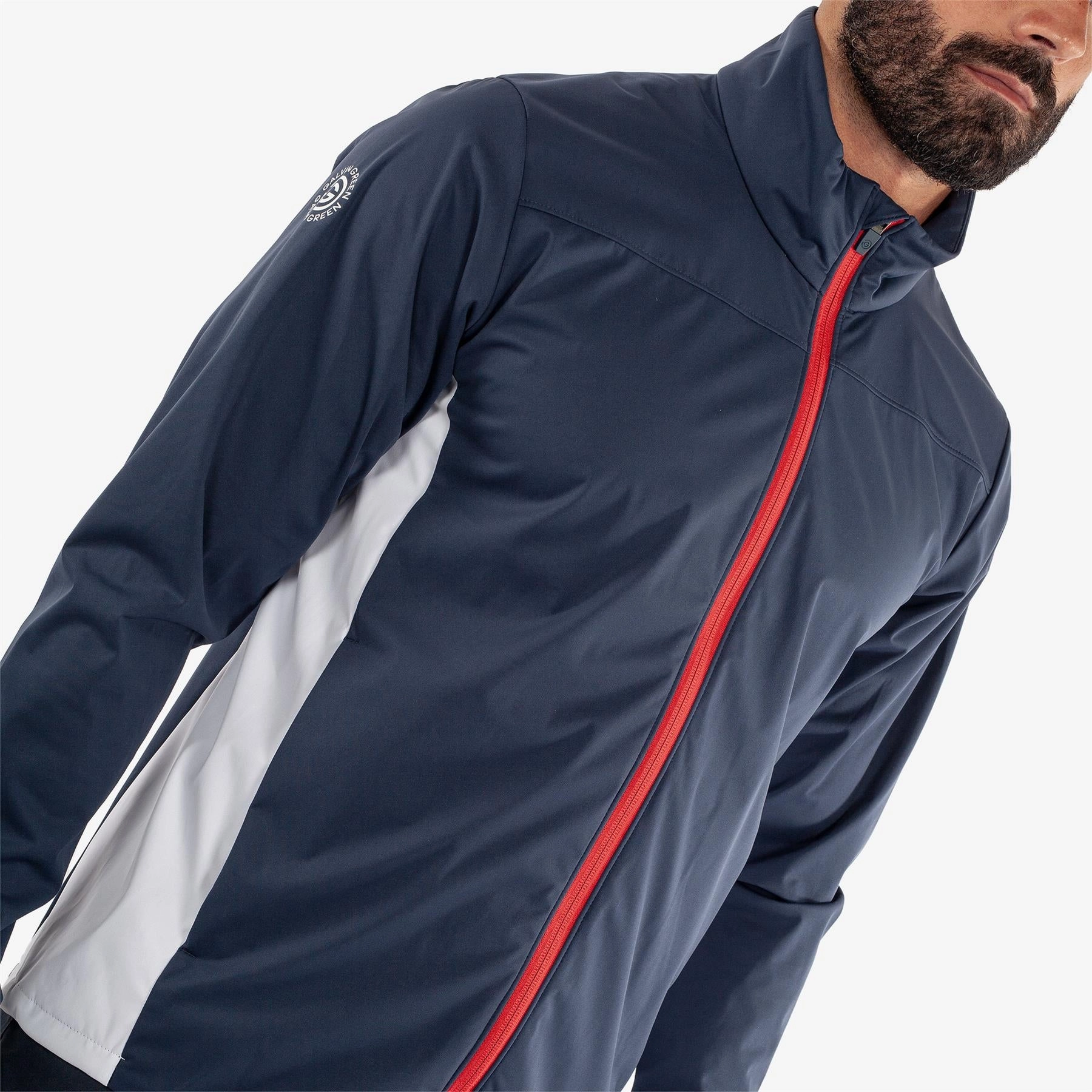 Lloyd INTERFACE-1 Jacket Navy/Red/White Galvin Green Men's Apparel