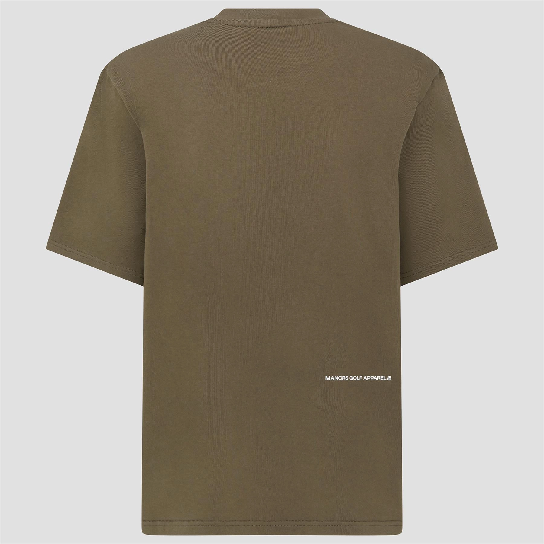 Logo T-Shirt Olive Manors Men's Classic Apparel