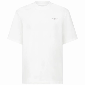 Logo T-Shirt White Manors mens classic apparel